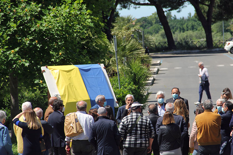 Monumento dedicato ai medici e sanitari caduti per il Covid19
