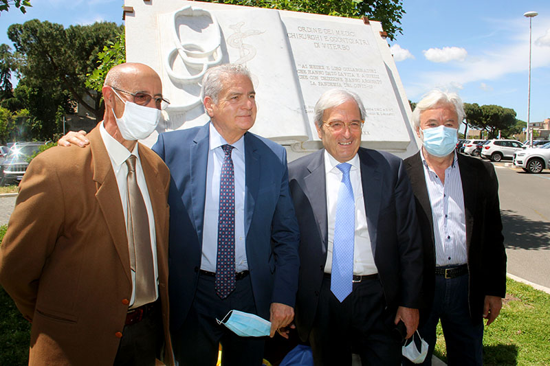 Monumento dedicato ai medici e sanitari caduti per il Covid19