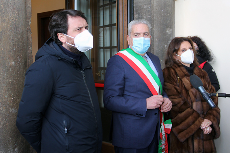 Inaugurazione delle sale espsitive sotto Palazzo dei Priori