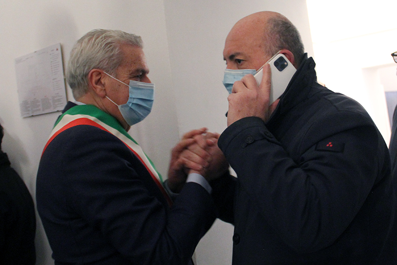 Inaugurazione delle sale espsitive sotto Palazzo dei Priori