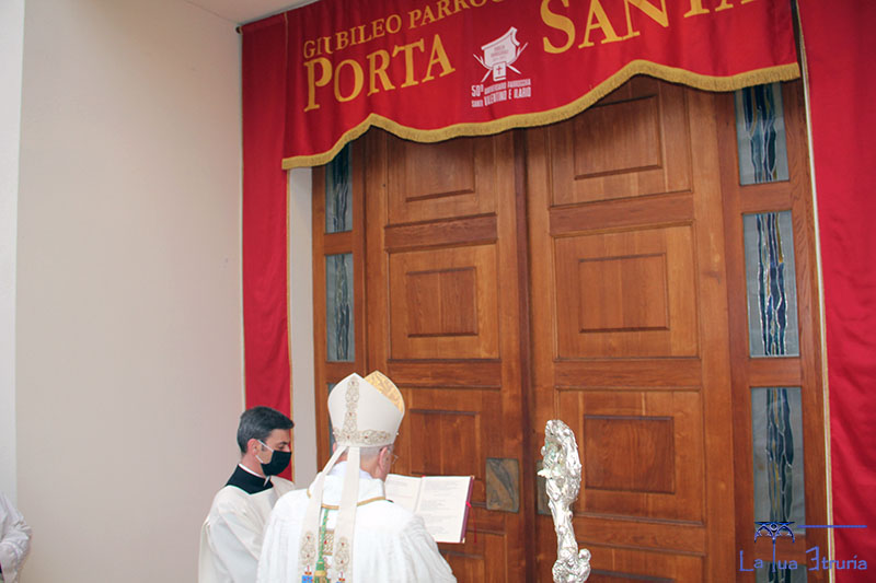 Apertura Porta Santa parrocchia Villanova