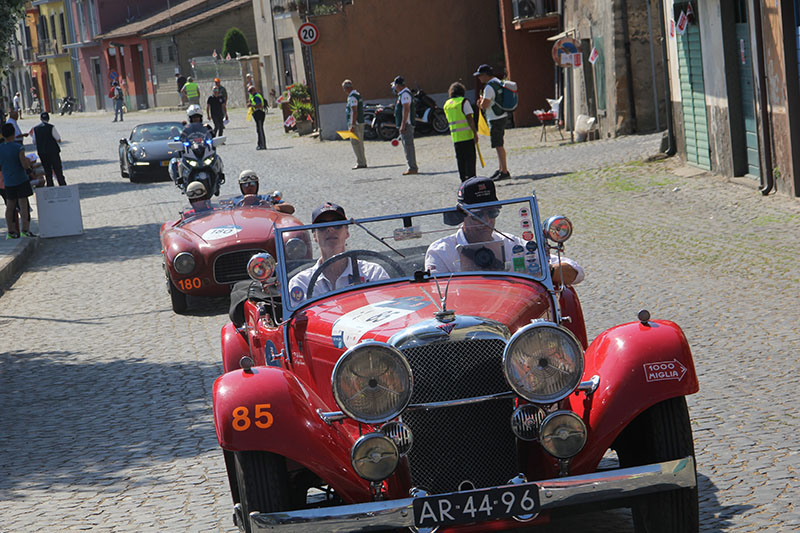 Mille Miglia 2022 - il passaggio a Marta