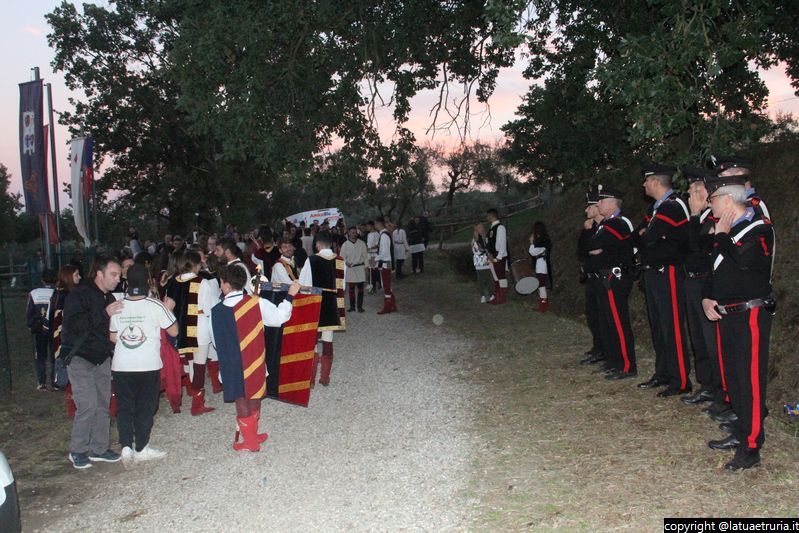Il palio della 55ma  Sagra della Castagna di Soriano nel cimino