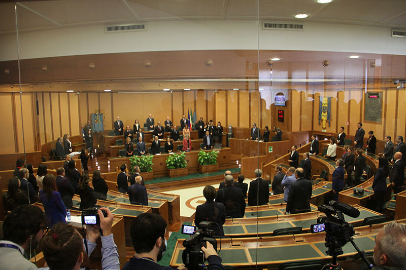 Insediamento Consiglio Regionale Lazio