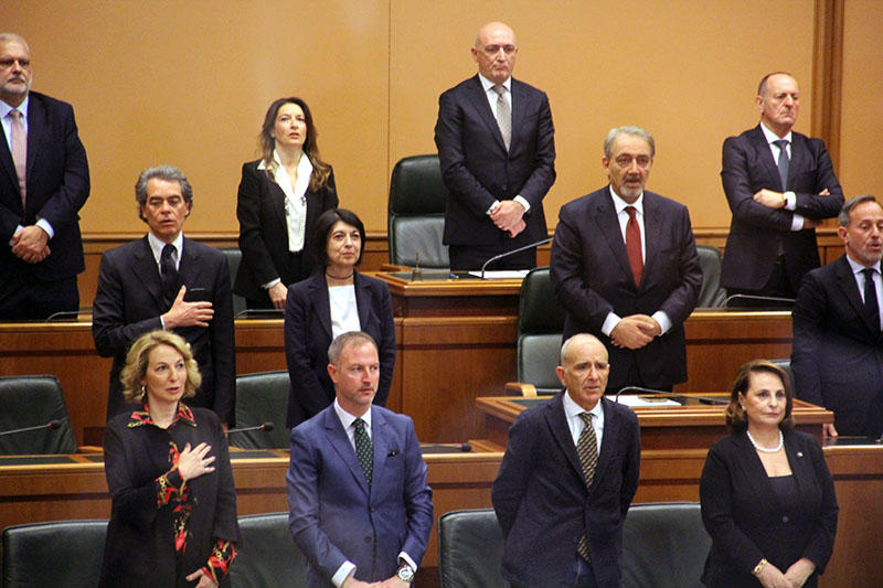 Insediamento Consiglio Regionale Lazio