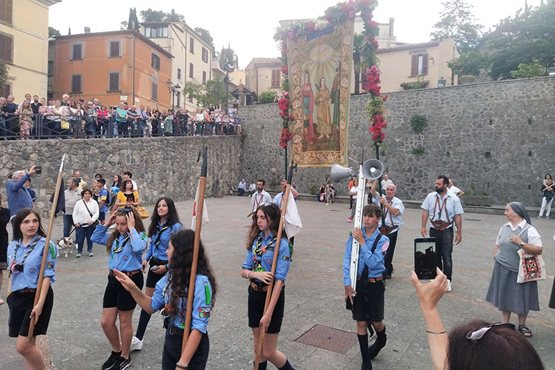 Celebrazione e infiorata Corpus Domini Bolsena