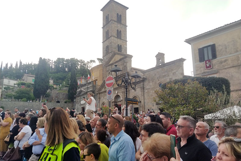 Celebrazione e infiorata Corpus Domini Bolsena