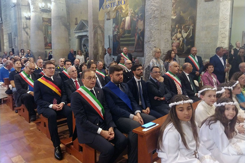 Celebrazione e infiorata Corpus Domini Bolsena