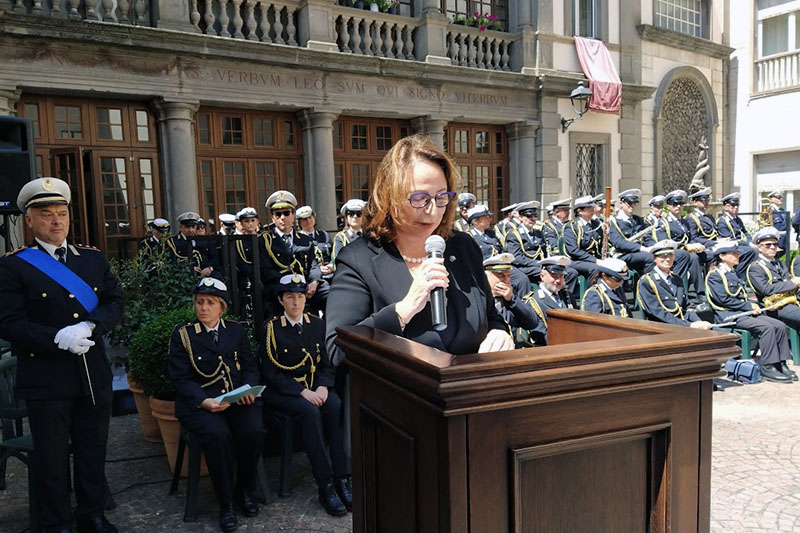 Polizia locale in festa a Palazzo Gentili