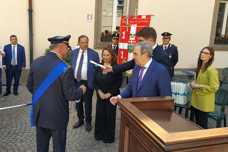 Polizia locale in festa a Palazzo Gentili