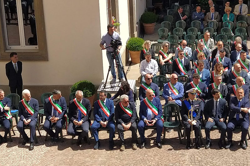 Polizia locale in festa a Palazzo Gentili