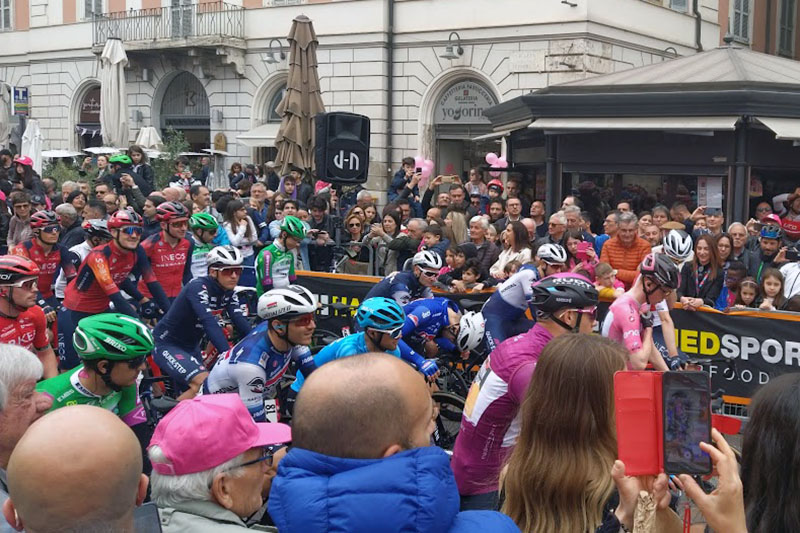 La partenza del Giro d'Italia da Terni