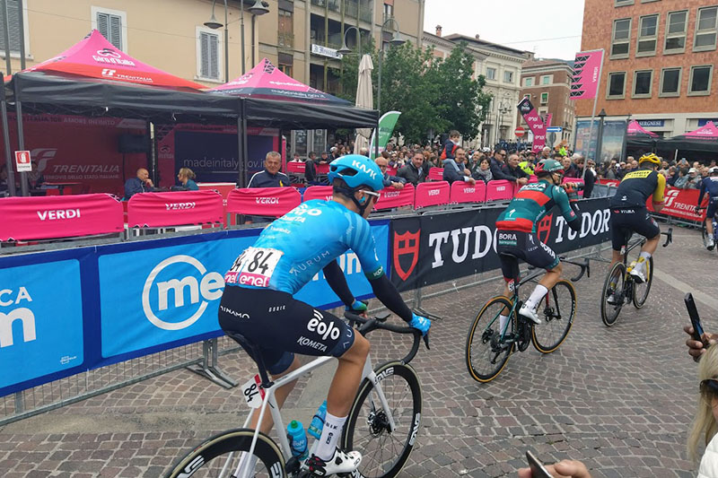La partenza del Giro d'Italia da Terni
