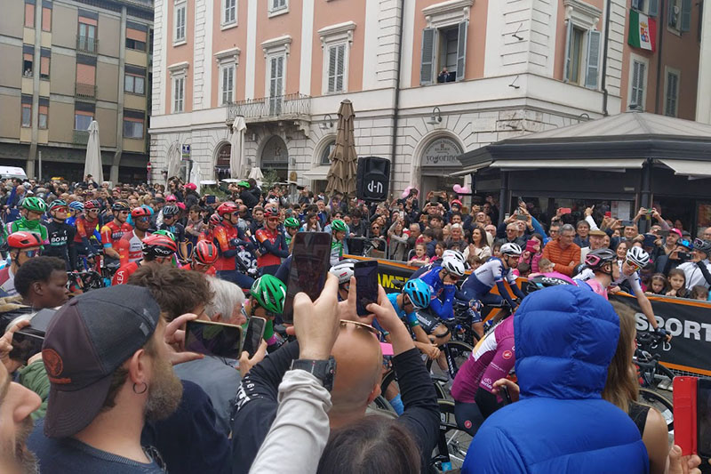 La partenza del Giro d'Italia da Terni