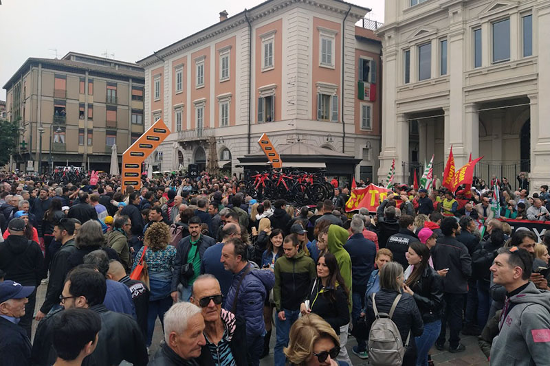 La partenza del Giro d'Italia da Terni