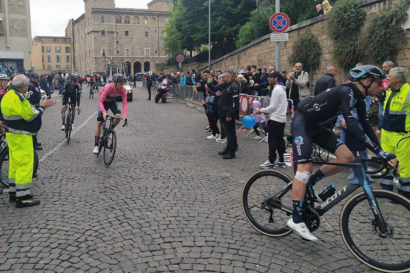 La partenza del Giro d'Italia da Terni