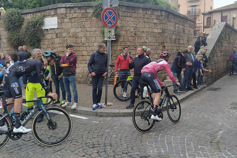 La partenza del Giro d'Italia da Terni