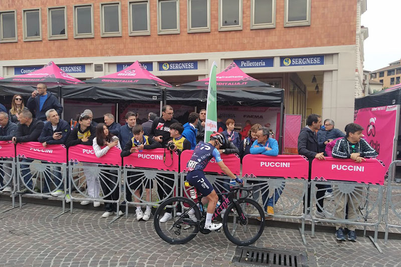 La partenza del Giro d'Italia da Terni