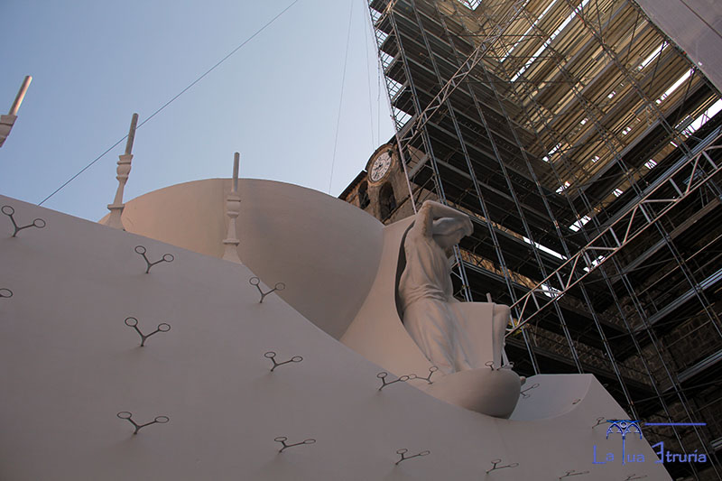 Montaggio Gloria - la MAcchina di Santa Rosa arriva a San Sisto