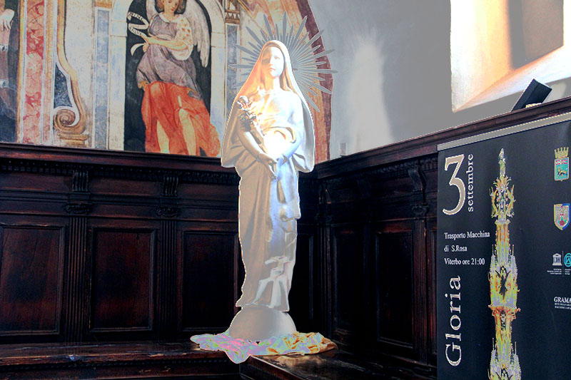 Inaugurata la mostra al Santuario di Santa Rosa