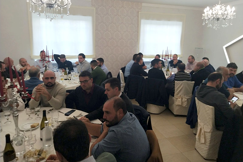 Pranzo sociale Sodalizio Facchini di Santa Rosa