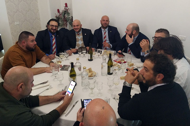 Pranzo sociale Sodalizio Facchini di Santa Rosa