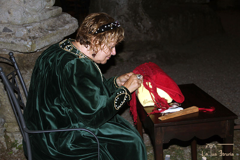 A cena con Vicino Orsini nel Sacro Bosco
