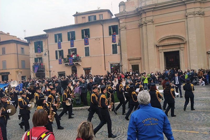 Processione Pasqua 2024Tarquinia - Cristo Risorto
