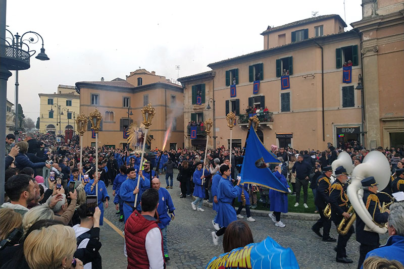 Processione Pasqua 2024Tarquinia - Cristo Risorto
