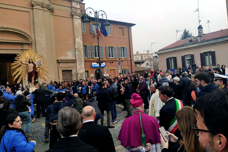 Processione Pasqua 2024Tarquinia - Cristo Risorto
