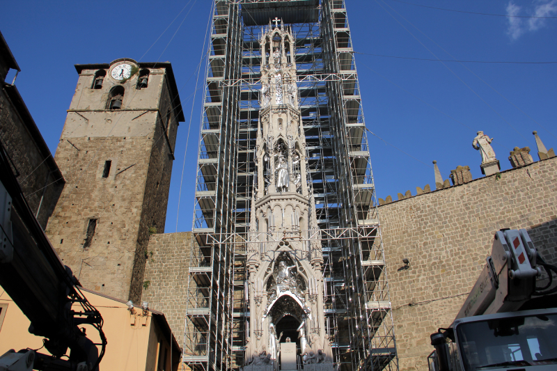 Dies Natalis - montaggio Macchina Santa Rosa