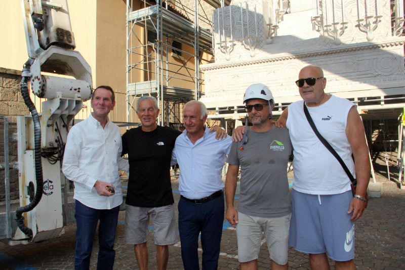 Dies Natalis - montaggio Macchina Santa Rosa