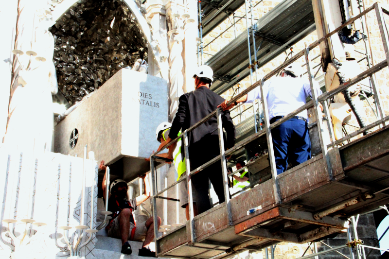 Dies Natalis - montaggio Macchina Santa Rosa