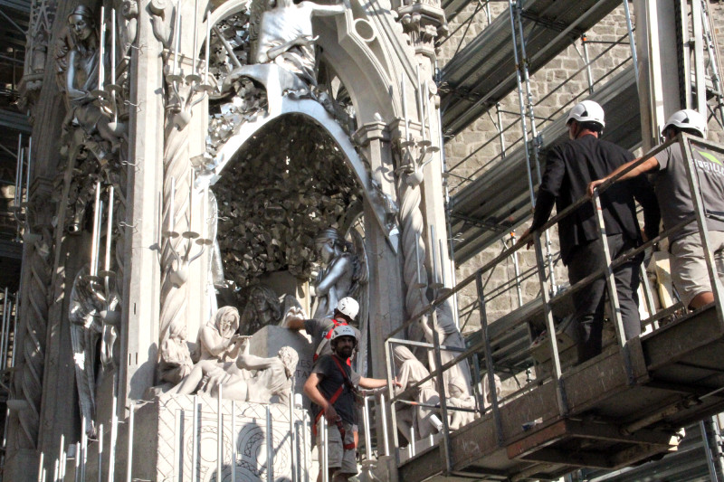 Dies Natalis - montaggio Macchina Santa Rosa
