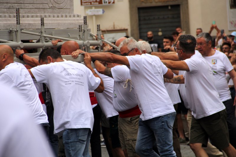 Dies Natalis - Prova nuova Macchina Santa Rosa