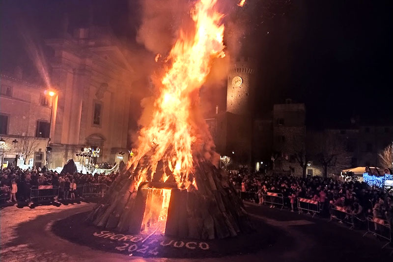 Il Focarone di Bagnaia
