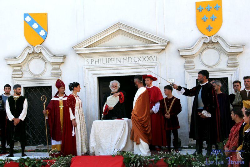 Rievocazione matrimonio Giulia Farnese e Giovanni Maria Capece Bozzato