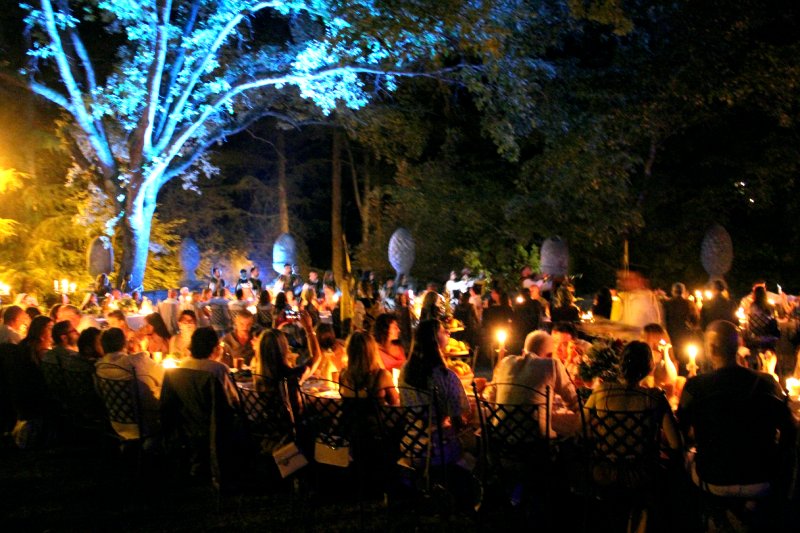 La corte Orsini alla tavola del Sacro Bosco