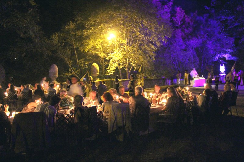 La corte Orsini alla tavola del Sacro Bosco