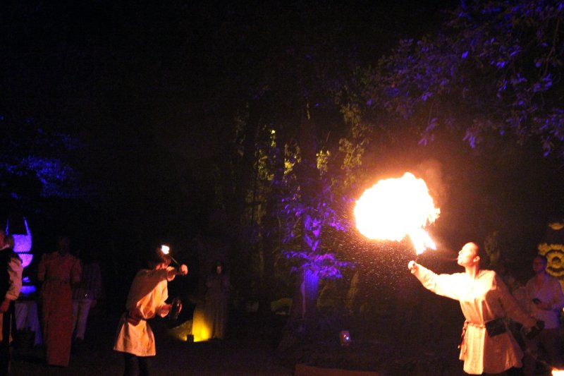 La corte Orsini alla tavola del Sacro Bosco
