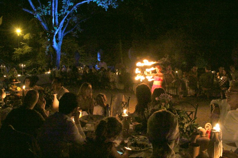 La corte Orsini alla tavola del Sacro Bosco