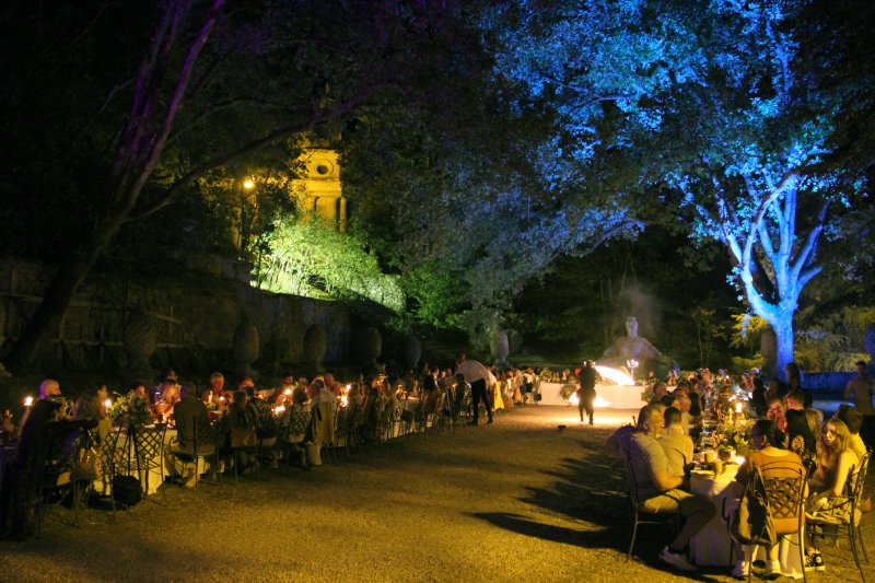 La corte Orsini alla tavola del Sacro Bosco
