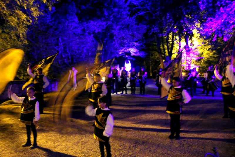La corte Orsini alla tavola del Sacro Bosco