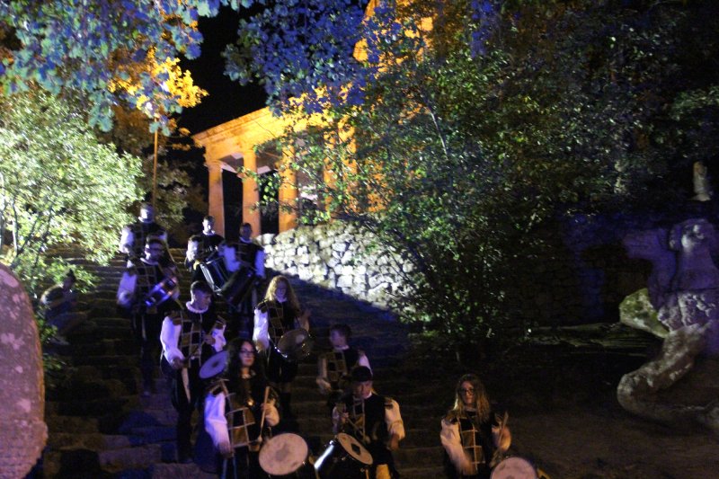 La corte Orsini alla tavola del Sacro Bosco