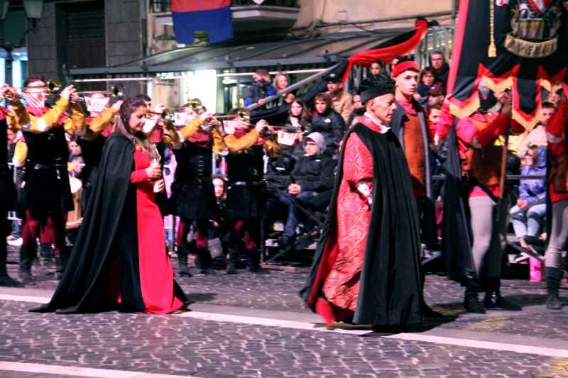Sagra Castagne Soriano nel Cimino - Benedizione protagonisti