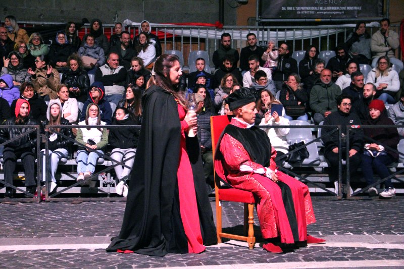Sagra Castagne Soriano nel Cimino - Benedizione protagonisti