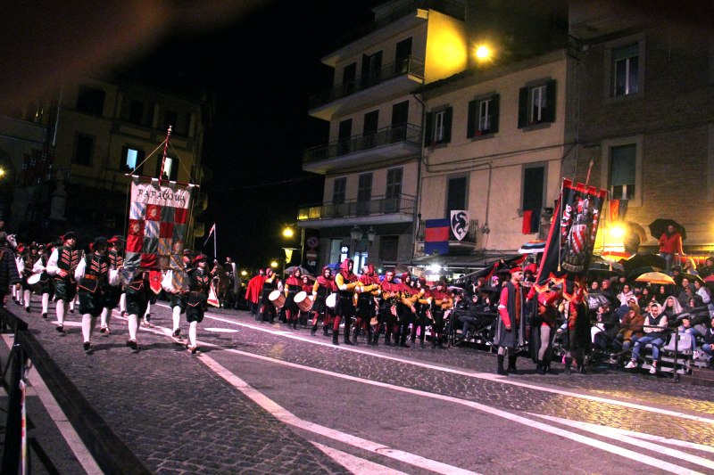 Sagra Castagne Soriano nel Cimino - Benedizione protagonisti