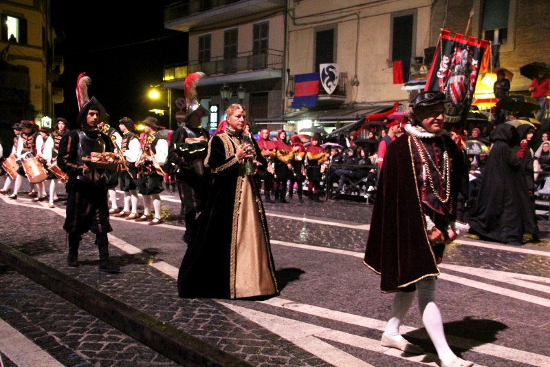 Sagra Castagne Soriano nel Cimino - Benedizione protagonisti