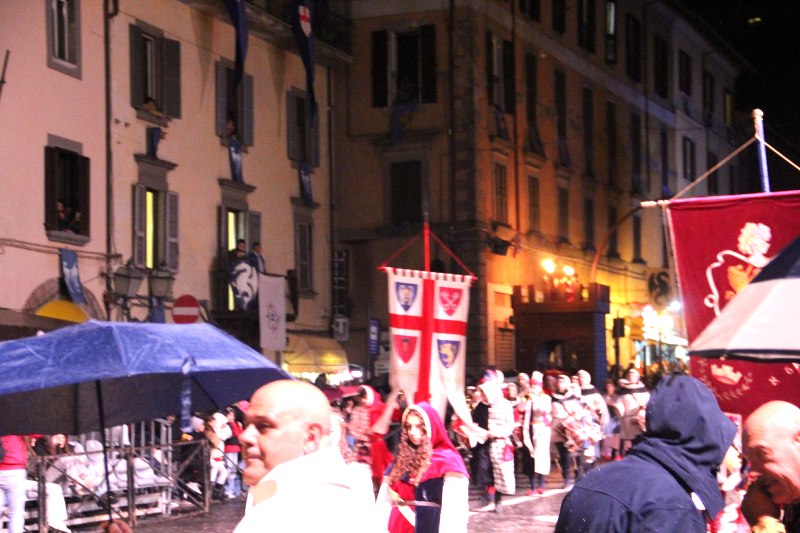 Sagra Castagne Soriano nel Cimino - Benedizione protagonisti