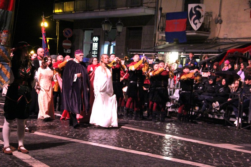 Sagra Castagne Soriano nel Cimino - Benedizione protagonisti